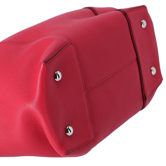 Louis Vuitton Lockit MM Parnassea Handbag M94595 Framboise Vocasimir Leather - Picture 4 of 8